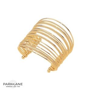 NEW Park Lane Gold Flair Cuff Bracelet